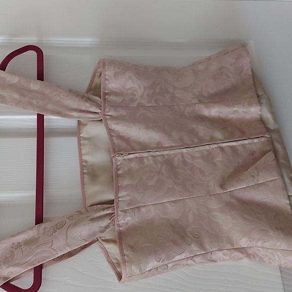 JS Collections, ladies 3 piece formal wear, long skirt,bustier top,short jacket - Picture 3 of 9